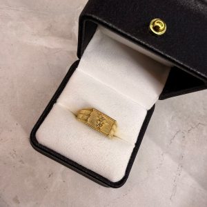 Anillo San Miguel 3,66 gr/Talla 10/Oro 18K Nacional