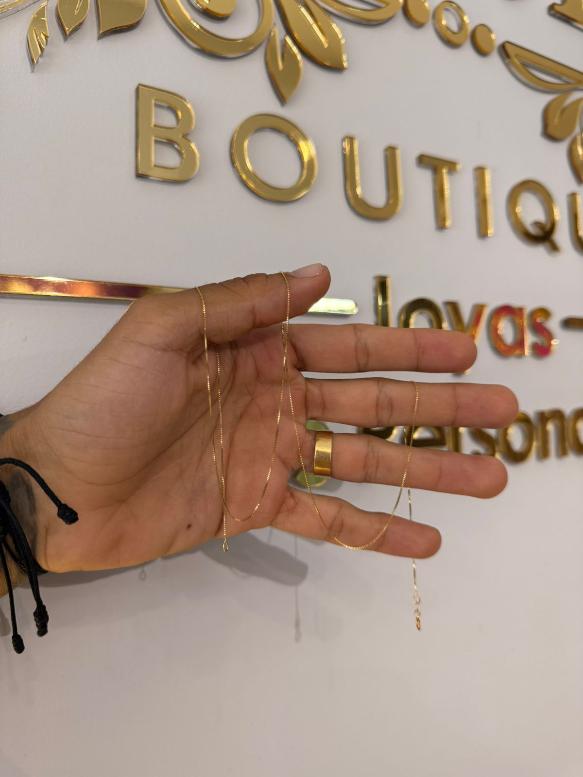 Cadena Veneciana 60 cm/ 1,15 gr/ Oro 18K Italiano